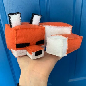 Cartamodello Minecraft Peluche Volpe (versione bundle) immagine 2