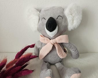 Koala plush toy / personalized handmade French plush toy / gift idea for a newborn, Christmas, or birthday