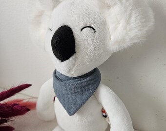 Koala plush toy / personalized handmade French plush toy / gift idea for a newborn, Christmas, or birthday