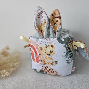 Cube d'activités en tissu | Oie - Little Dutch - little cecile