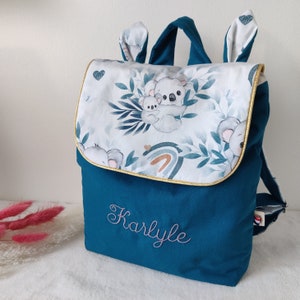 Sac à dos bébé crèche / sac enfant personnalisé prénom /Sac maternelle/Sac à dos maternelle crèche brodé/Cartable école brodé