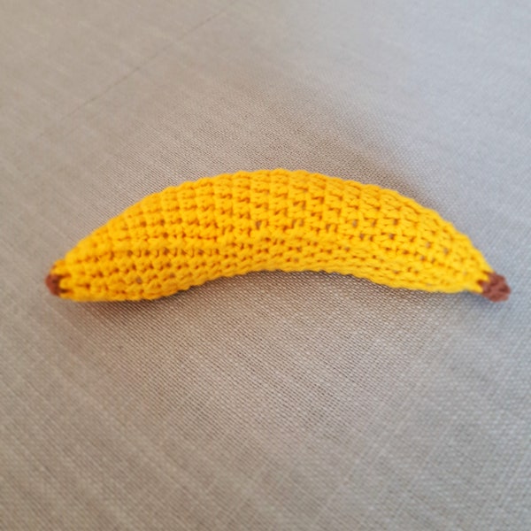 Banane gehäkelt