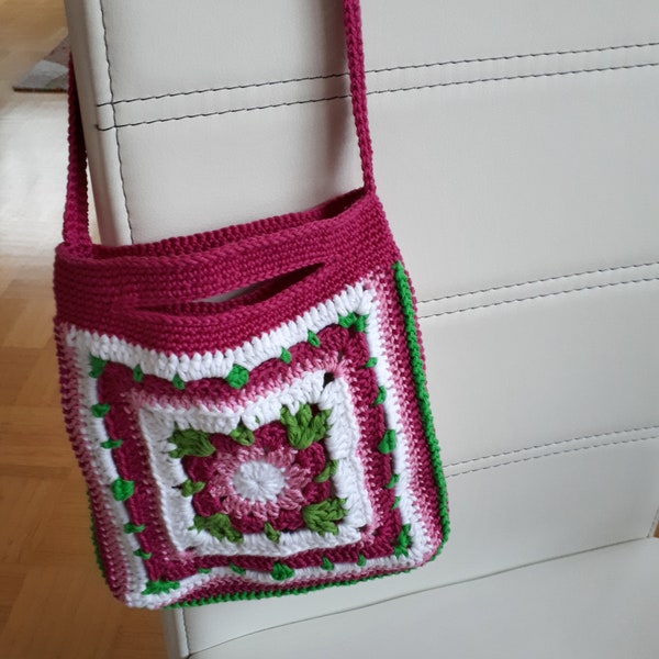 Tasche Umhängetasche gehäkelt