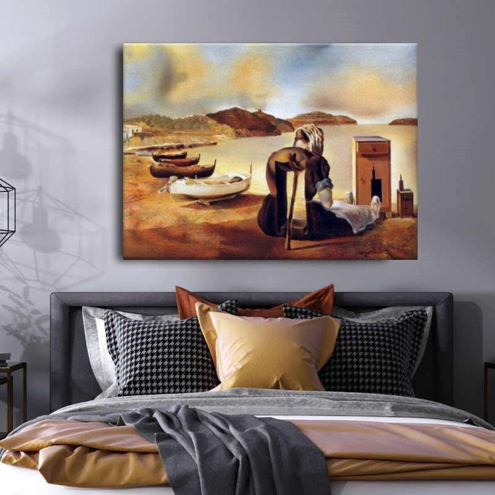 Surrealist Canvas Surrealist Wall Art Abstract Paintings Etsy