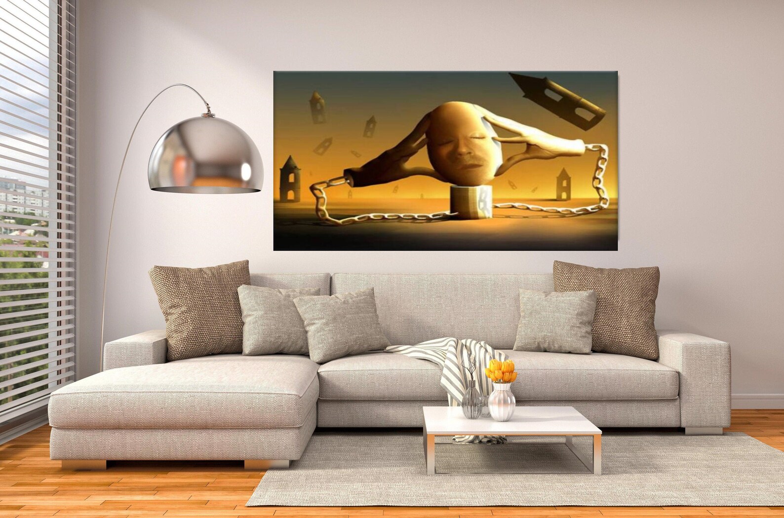 Surrealist Canvas Surrealist Wall Art Abstract Paintings Etsy