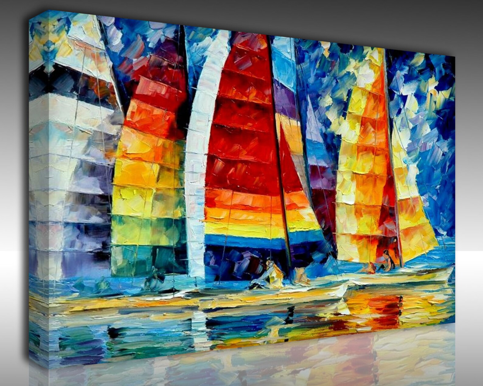 Ship Wall Art Sailing On Canvas Ship Canvas Ships Wall Decor Etsy