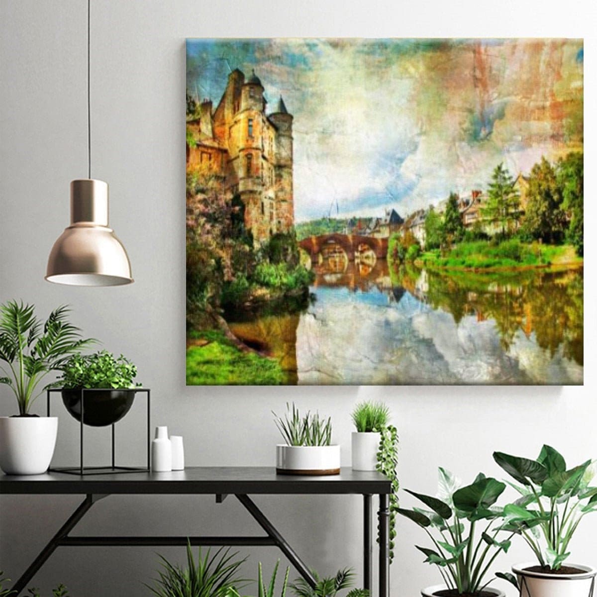 Vintage Canvas Art Vintage Wall Art Decor Vintage Print Art Etsy