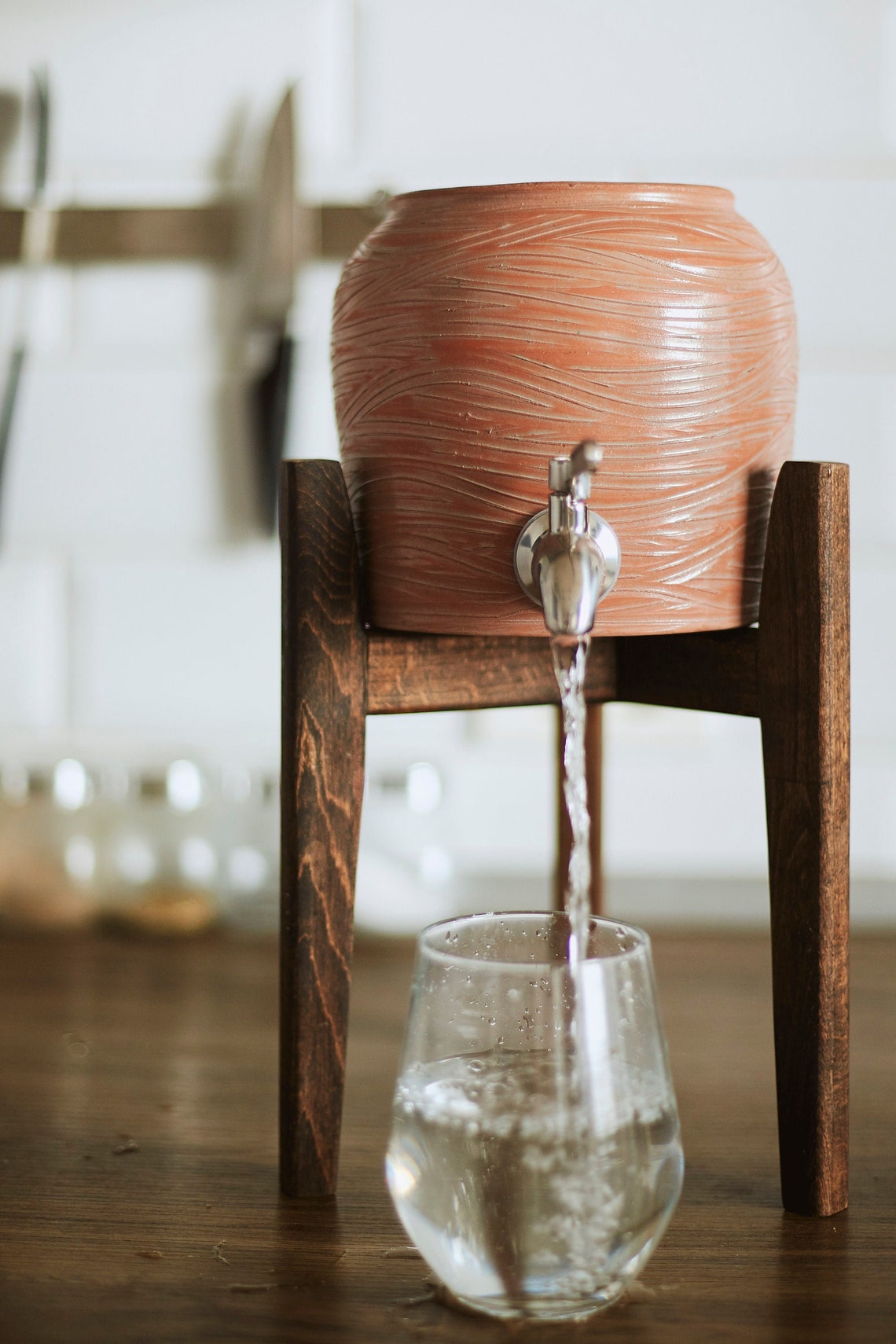 Water dispenser water jar ceramic jar 1.5 gallon bottle Etsy