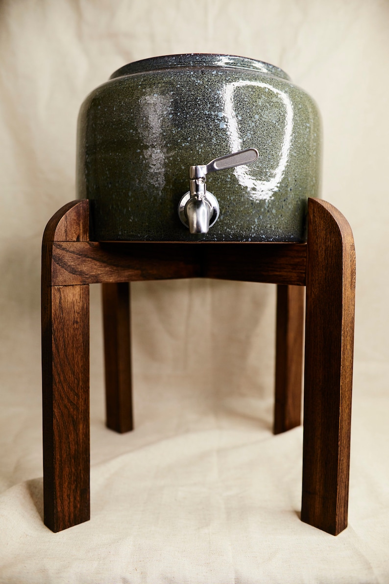 5 Gallon Bottle Ceramic Water Dispenser Pot Etsy