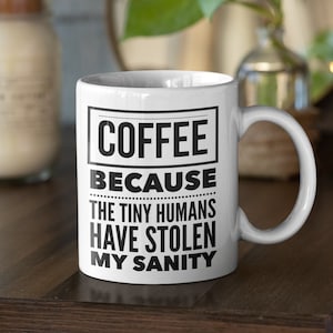 Mom Life Mug | Funny Coffee Mug for Mom as a Cute Gift Idea for Mom | Funny Mom Coffee Cup from the Kids