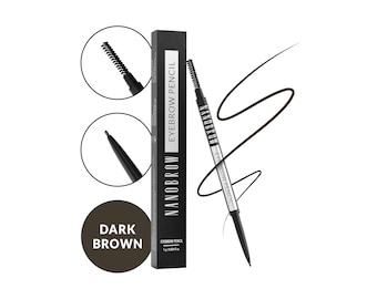 Nanobrow Eyebrow Pencil – a tinting brow pencil; perfectly highlighted, filled-in and beautifully defined brows