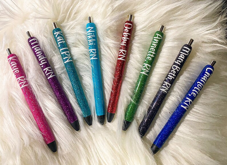 Custom Refillable Gel Pen Ink Joy Gel Pen Epoxy Pen Etsy