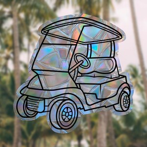 Etsy golf cart decals online