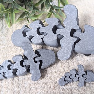 Manatee fidget toy, desk pet mini 3d animal, manatee gifts for women, Easter basket stuffers for teens, grad gift for daughter, flexi animal image 7