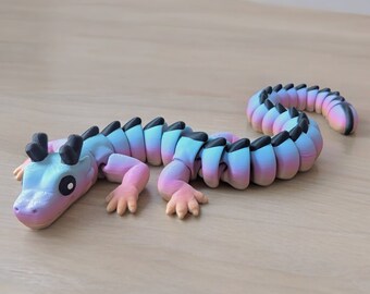 Jouet dragon fidget, mini animal 3D pour animal de compagnie de bureau, cadeaux dragon pour femmes, décoration dragon pour bureau, paniers de Pâques pour adolescents, cadeau pour diplômés