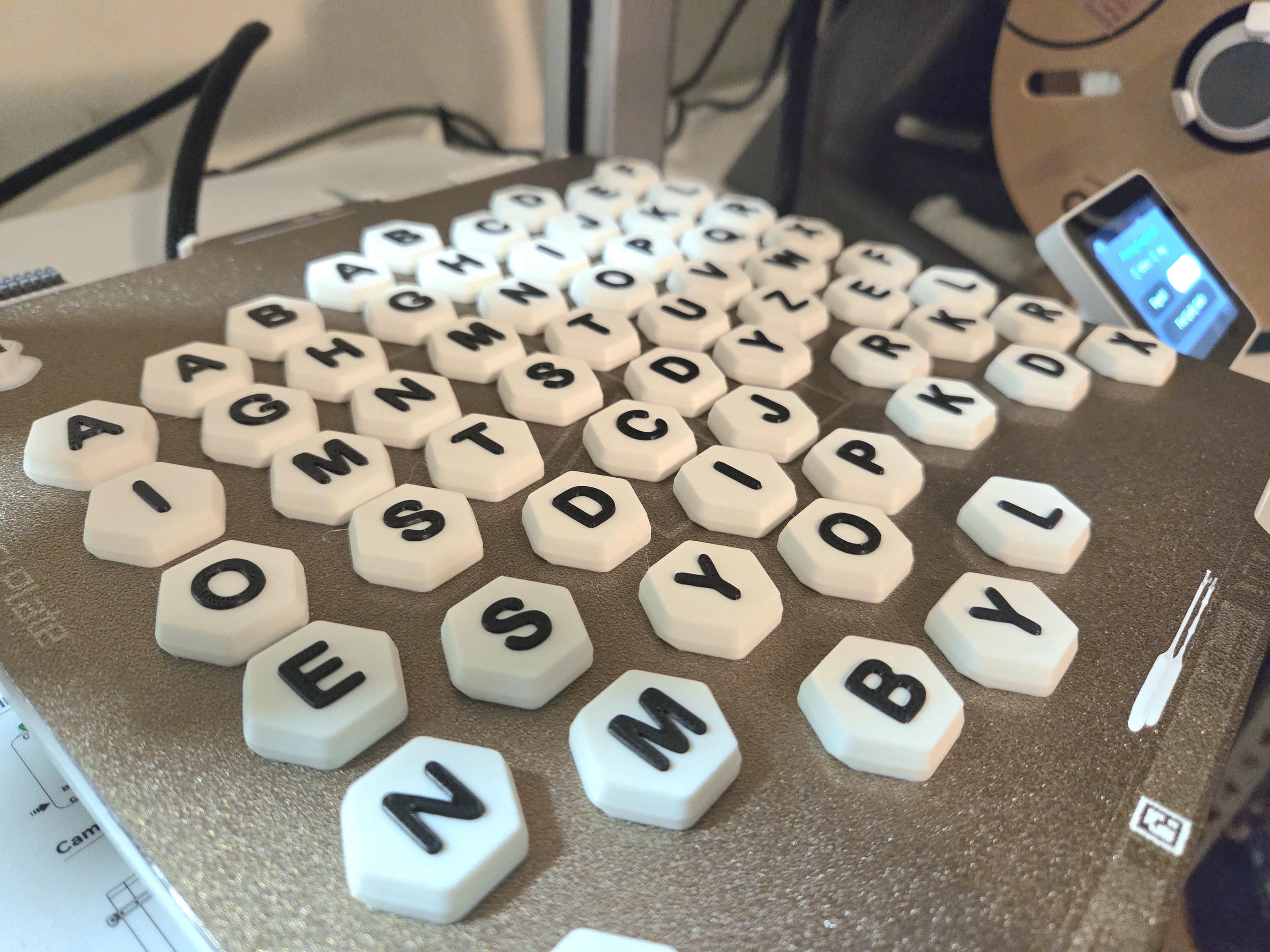 Custom Name Clicker, 3d Printed Keyboard Clicker, Custom Bag Charm for ...