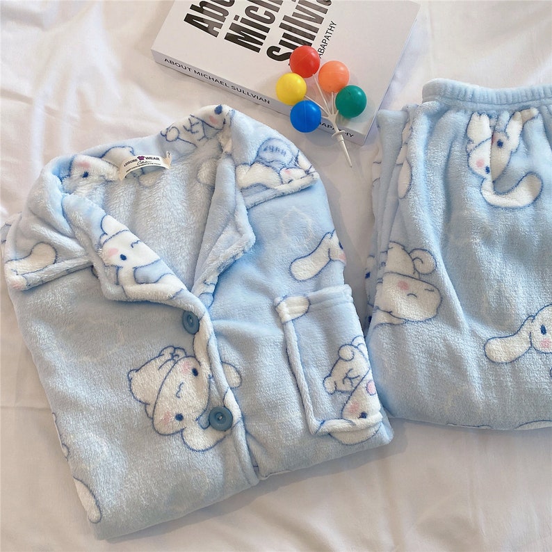 Cinnamoroll Pajama Pants Shirt Set - Etsy