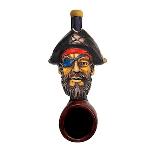 Pirate Mini Small Smoking Hand Pipe/ Pipe / Smoke / Handcraft