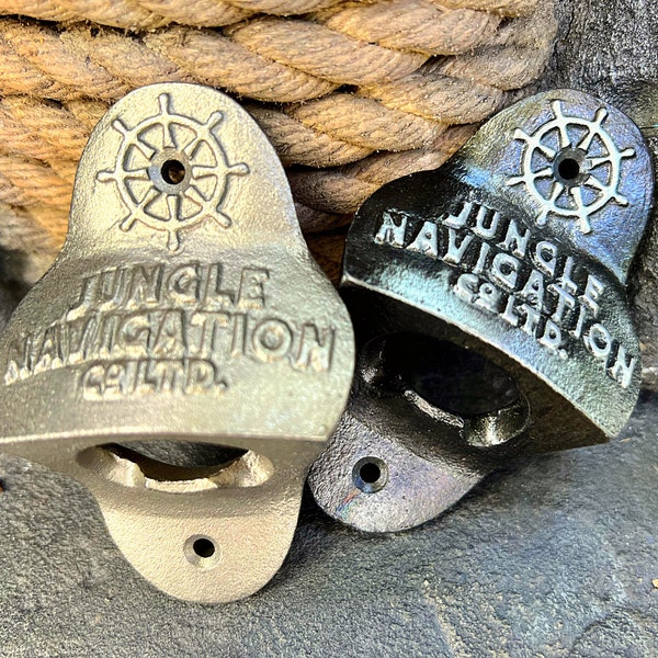 Jungle Navigation - cast iron Bottle Opener - Cruise - Adventureland