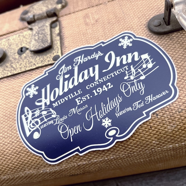 Difference between white christmas and holiday inn movies