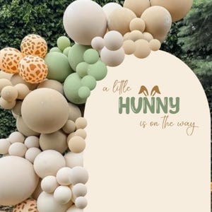 A Little Hunny is on the Way Banner, Baby Shower Htv or Sticker Sign | Gender Reveal Girl or Boy,  Baby Shower Backdrop Decor Sign Party