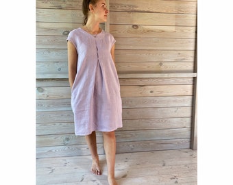 Linen dress Lukne for Your summer