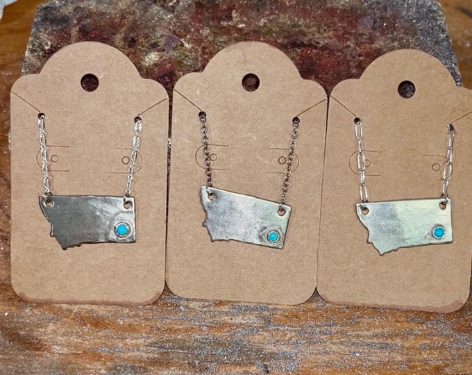 Montana Necklace with Turquoise