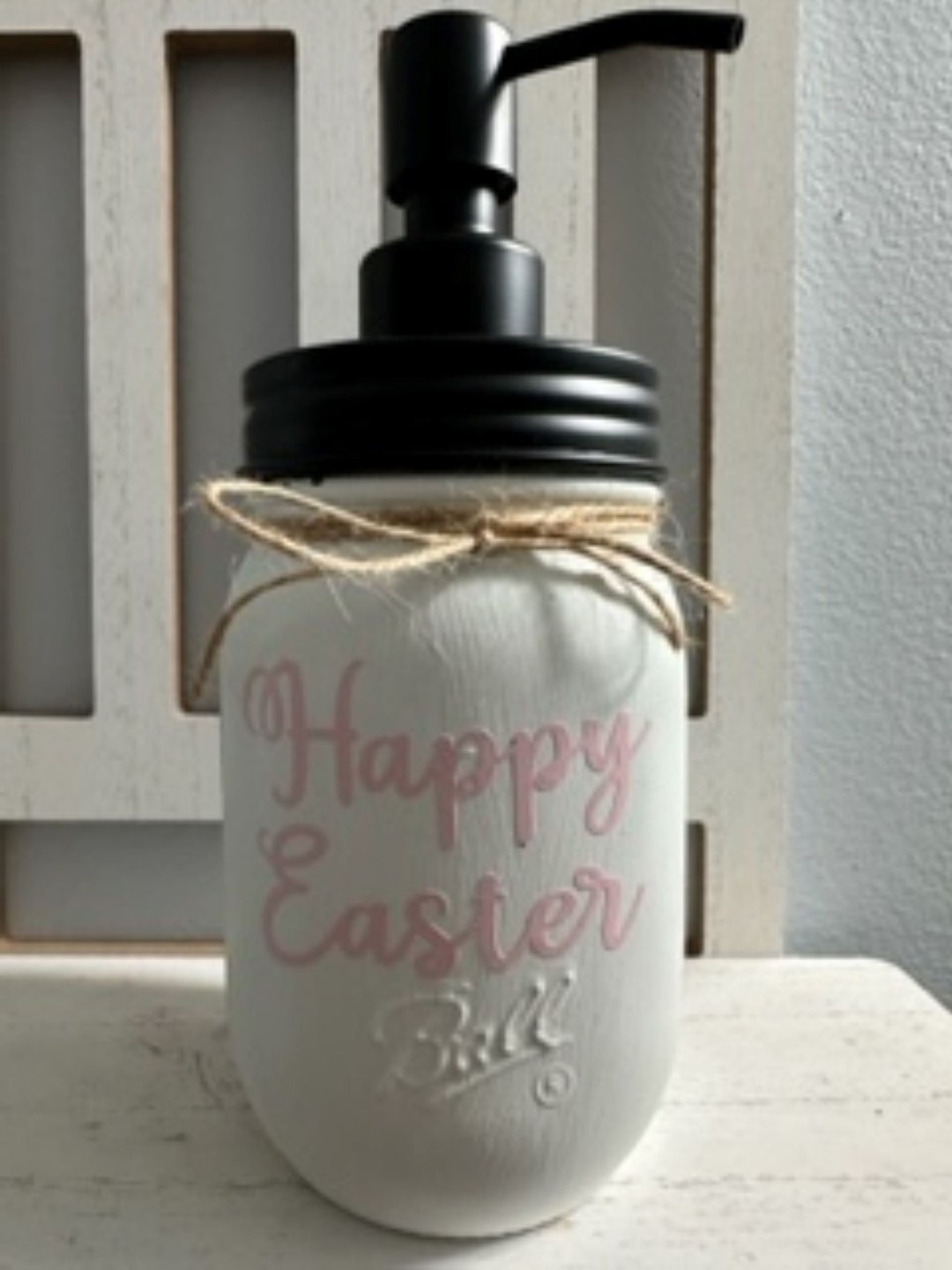 Easter Egg Soap Dispenser, Easter Hand Soap Pump, Hand Painted Easter