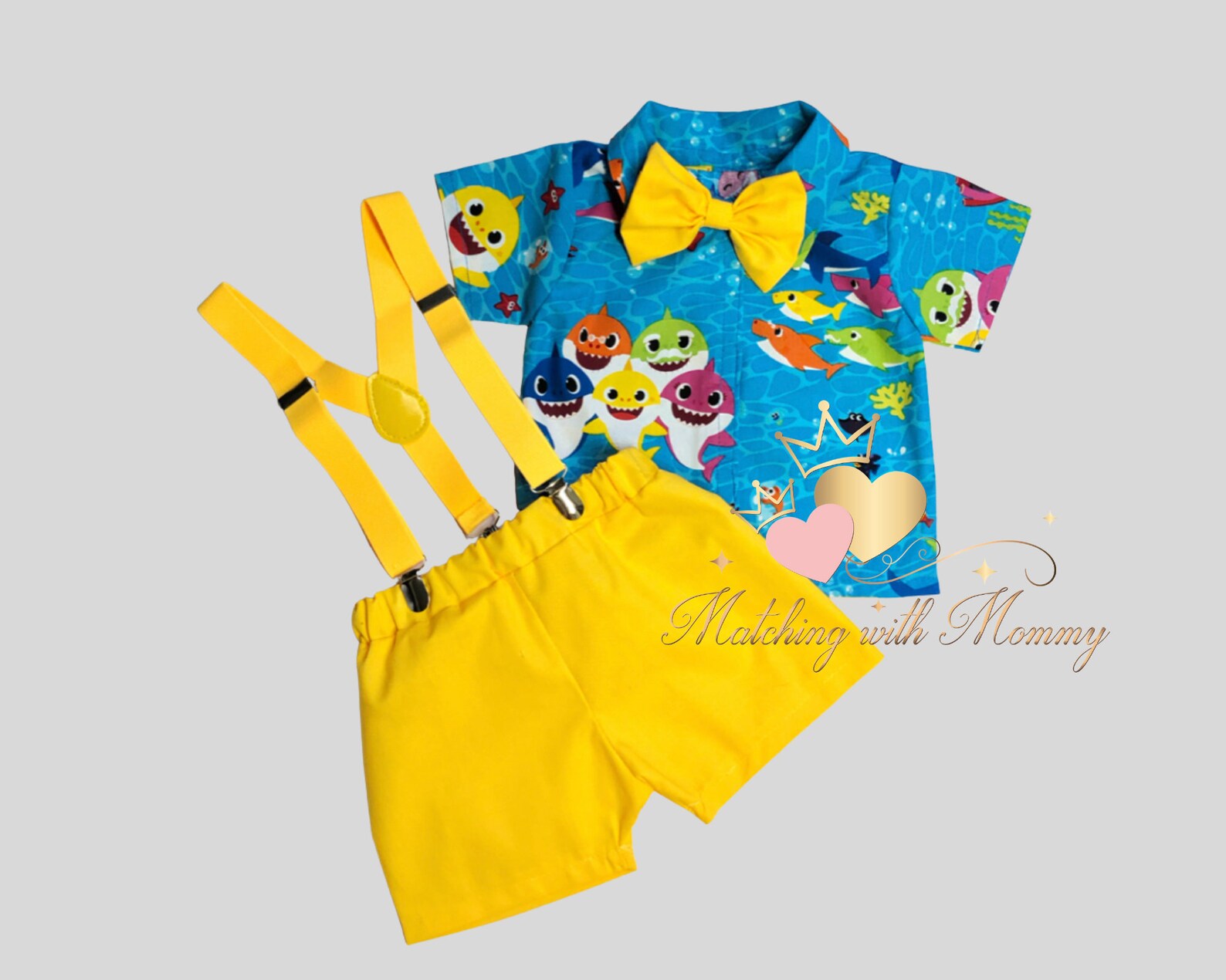 Baby shark boys outfit Baby shark 1st birthday Smash cake Etsy