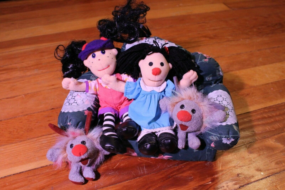 Big Comfy Couch Doll Set Dust Bunnies 1997 Molly Plush | Etsy