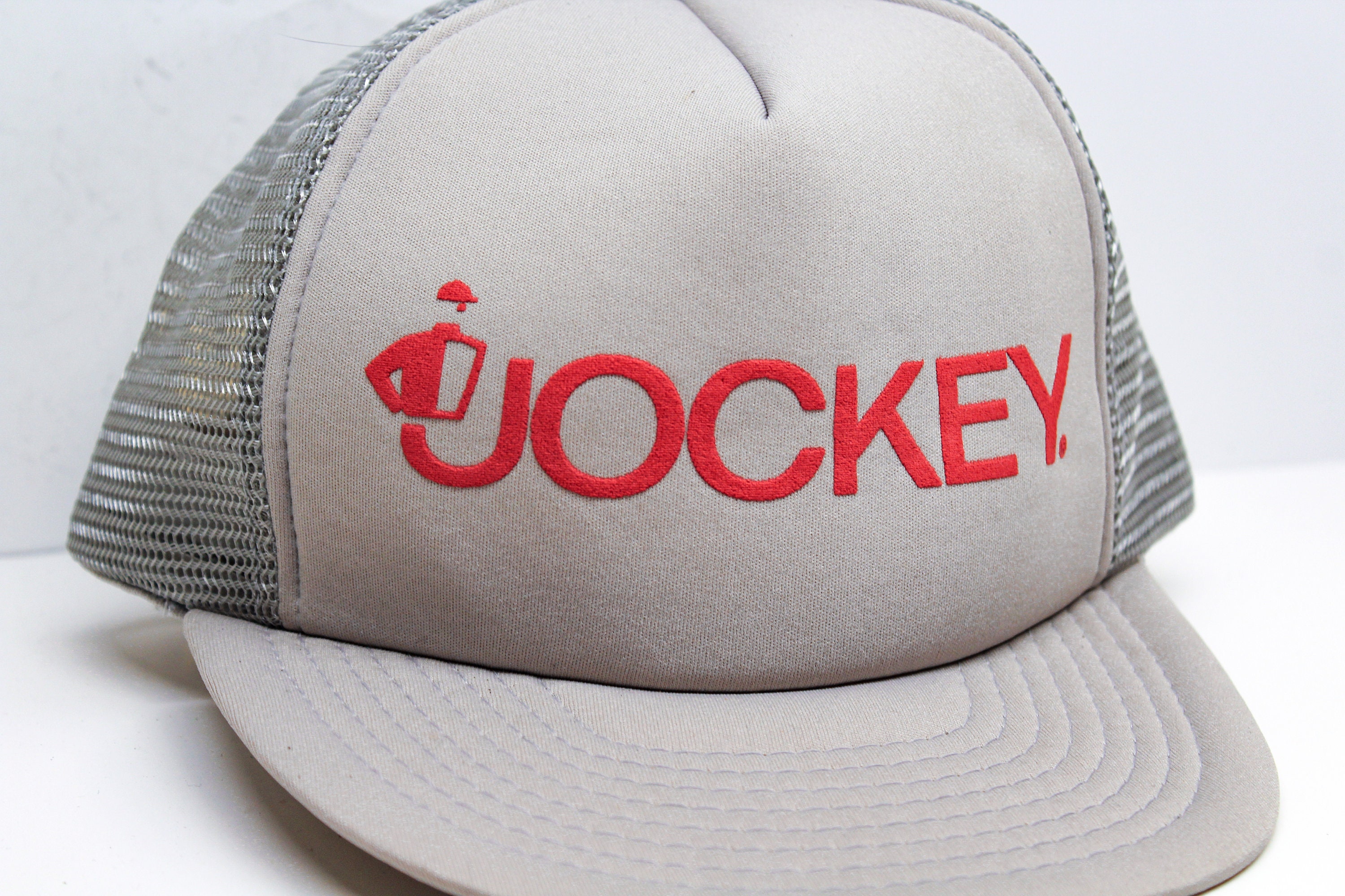 Vintage Hat Jockey With Original Tag Trucker Hat Mesh Etsy