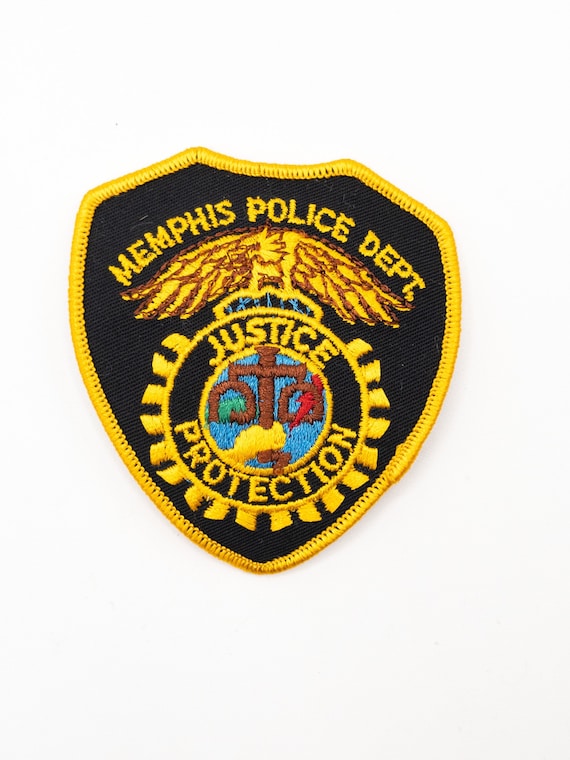 Vintage 1980s Police Patch - Memphis Tennessee Sta
