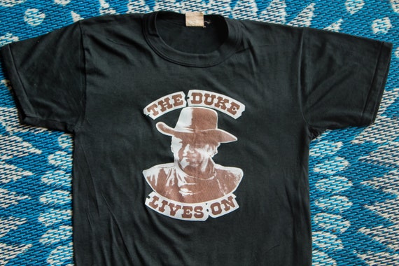 Vintage 1980s John Wayne 'The Duke' T-Shirt - Sma… - image 2