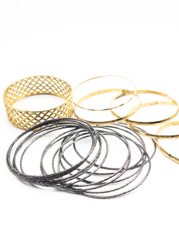 Bulk Vintage Bangles - Bulk Lot - 1980s 1990s Y2K… - image 6