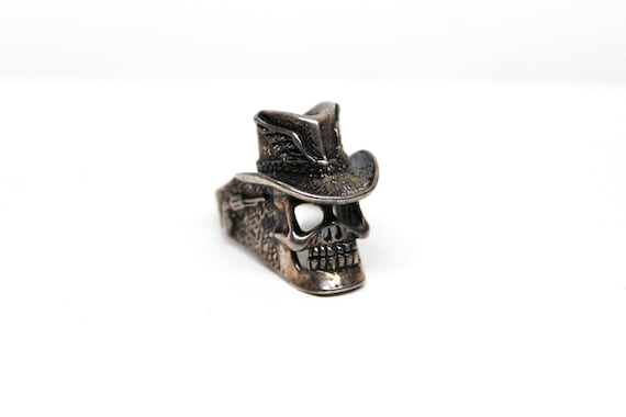 Vintage G&S Ring - Cowboy Skull Country Western -… - image 1