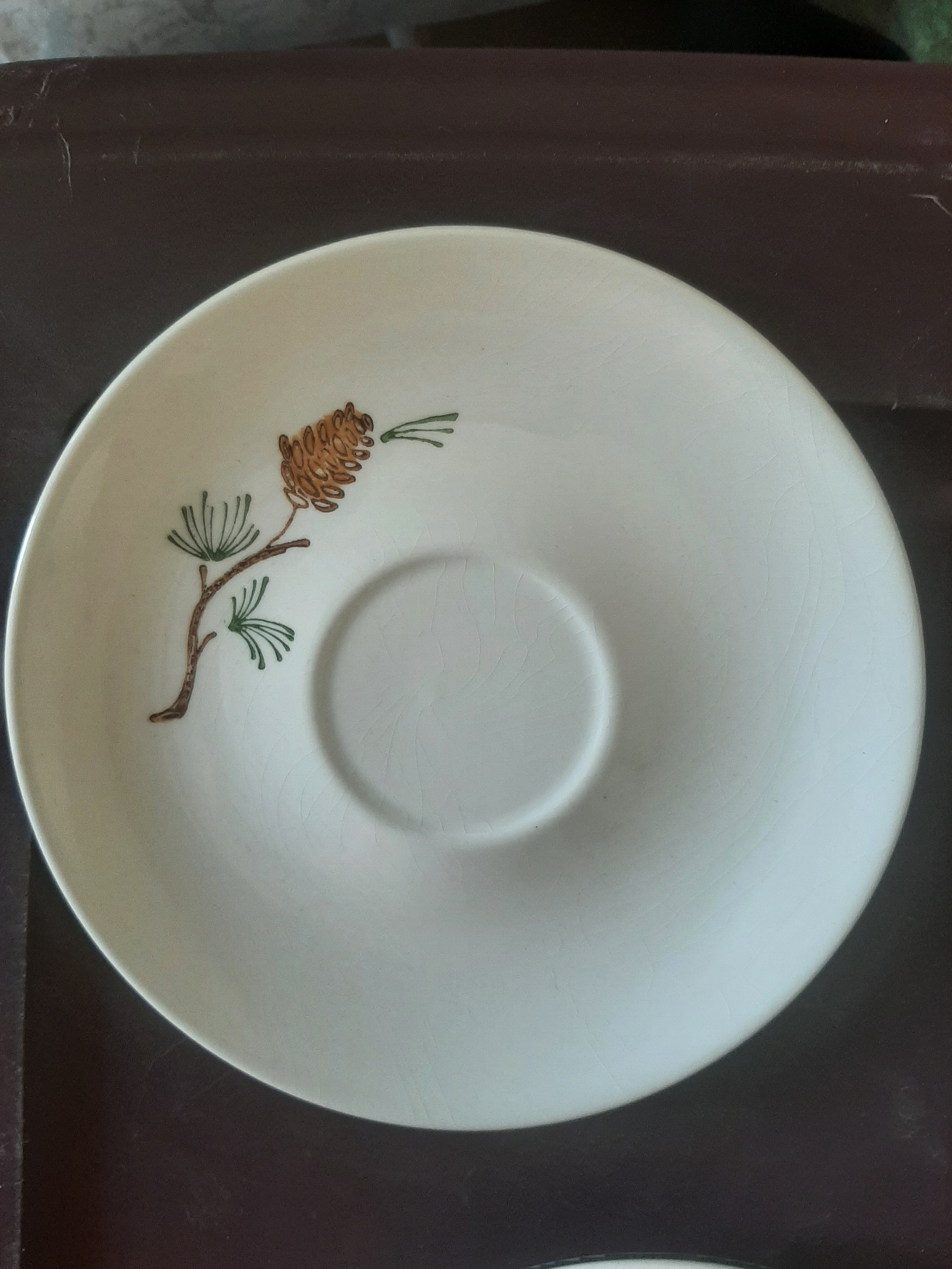 Vintage Dinnerware. Stetson Marcrest Misty Pine Pattern. Etsy