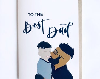 Father's Day Card - To the best dad