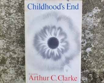 Childhood's End (BCE). Arthur C. Clarke. Harcourt, Brace & World, Inc. 1963. Science Fiction Classic. Outer Space. Overlords. VINTAGE HC.