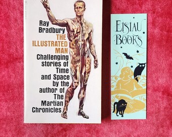 The Illustrated Man. Ray Bradbury. Bantam Publishing. 1963. VINTAGE. Louis S. Glanzman Cover Art!