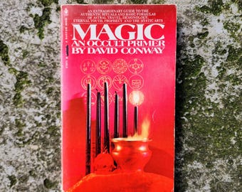 Magic: An Occult Primer. David Conway. Bantam Books. 1973. Vintage Occult Grimoire.