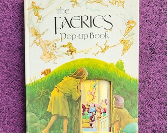 The Faeries Pop-Up Book. Alan Lee. Brian Froud. 1980. Fantasy Artwork. VINTAGE 1st Edition. GIFT