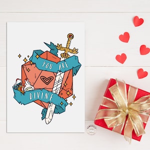Dungeons and Dragons Valentine's Day Cards, Dnd Class Valentines ...