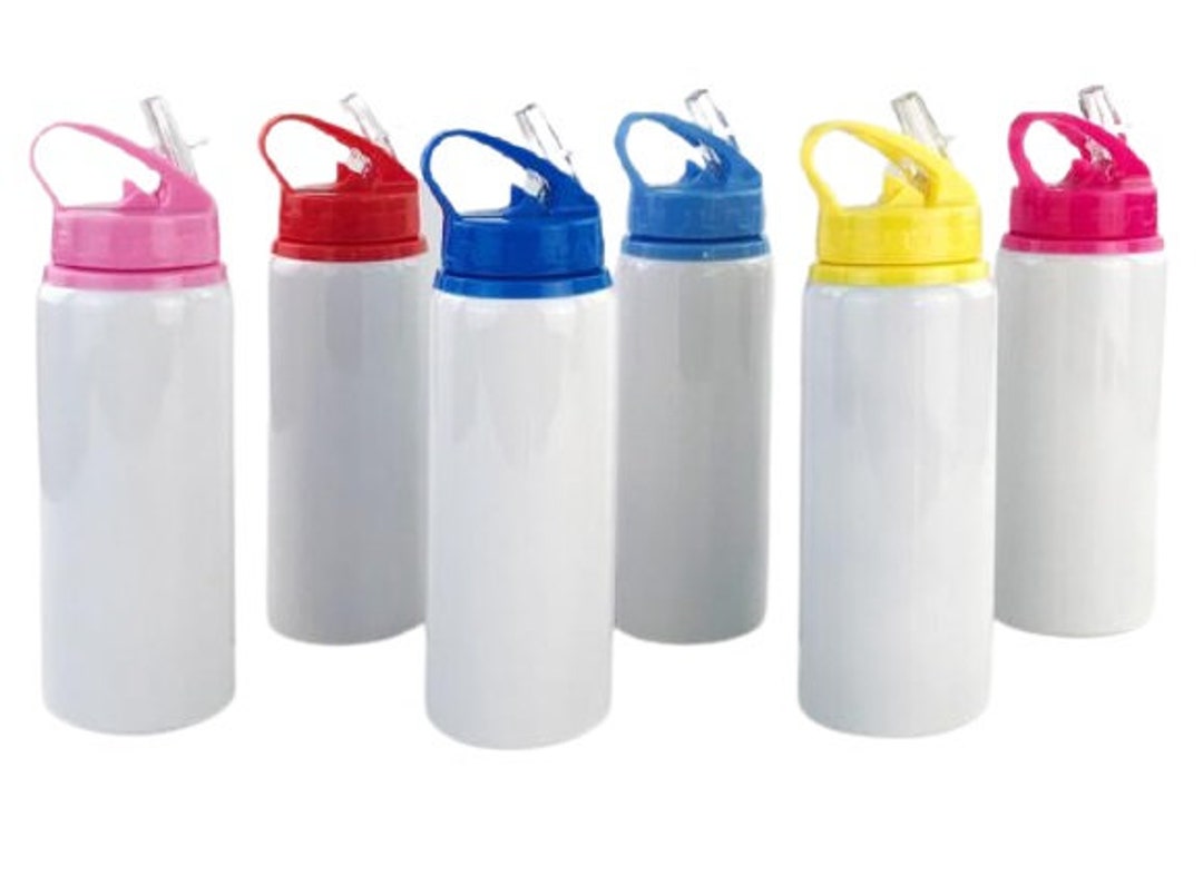 Sublimation Water Bottle, 20oz Kids Flip Top Sublimation Water
