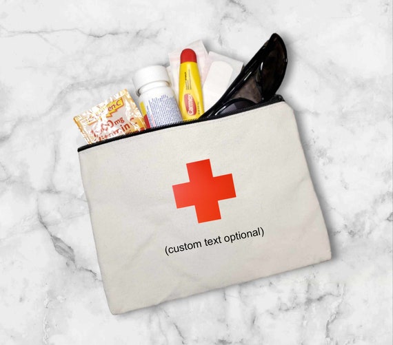 First Aid Bag, Hangover Kit Bag, Mini Medical Bag, Bachelorette Gift, First Aid Travel Bag, Teacher First Aid Bag, College Survival Bags