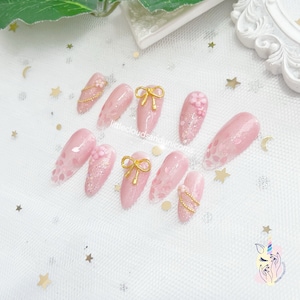 My Happiness | Anime Press On Nails | My Happy | Marriage | Japanese Press On Nails | Handmade Nails | Artificial Nails | Custom Nails