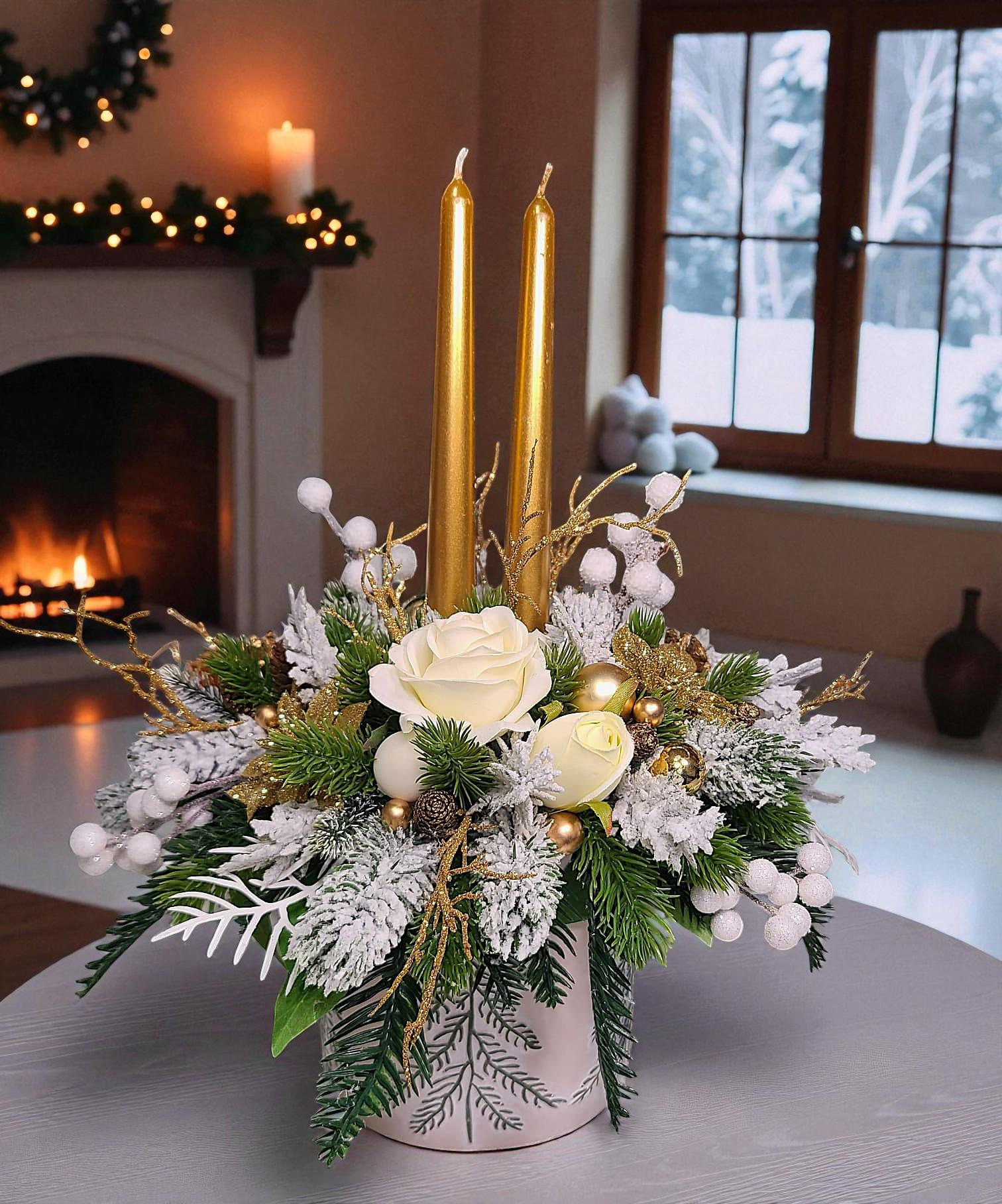 2 Arm Candle Holders: Home Dining Table Centerpieces, Wedding