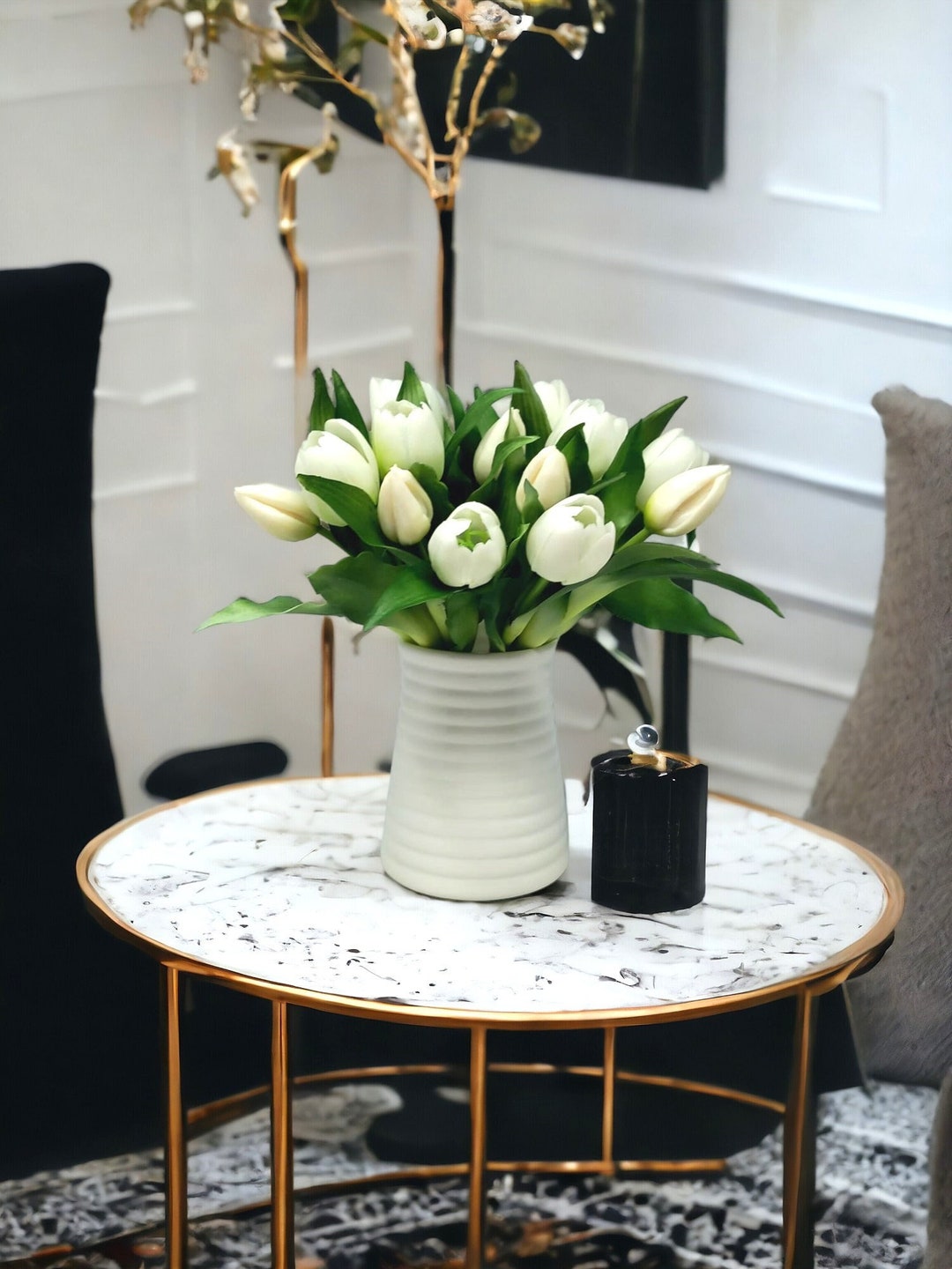 REAL TOUCH TULIP BOUQUET - 10PC main image 1
