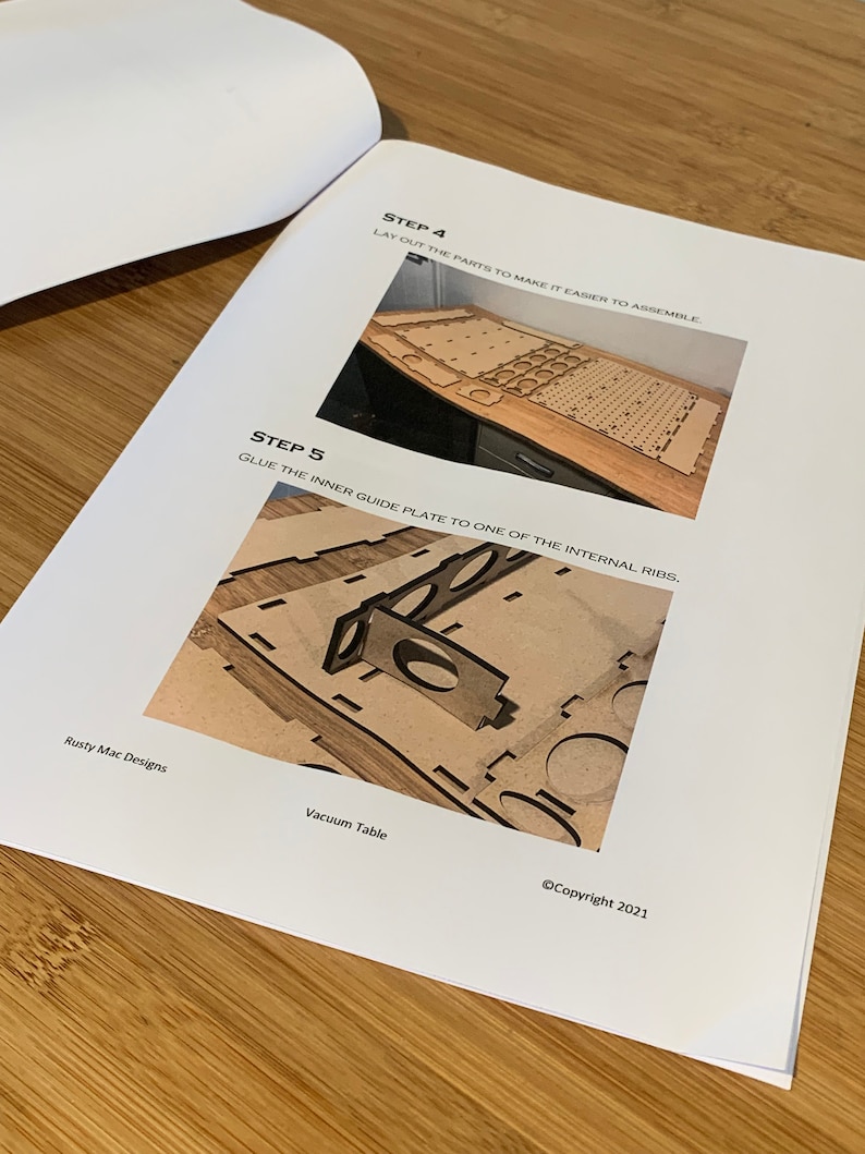 SMALL Downdraft Vacuum Sanding Table digital Design Files Etsy