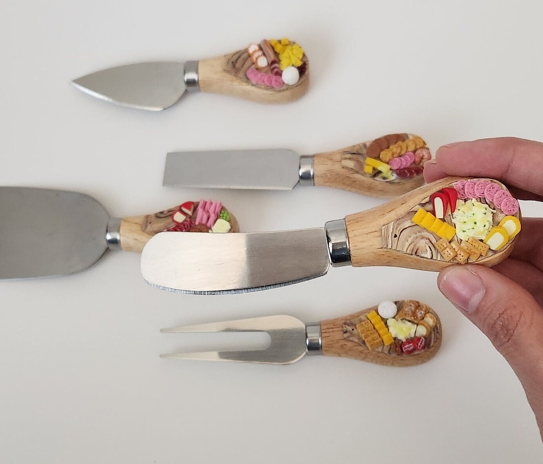 Miniature Charctuerie Board Knives, Knives Set, Cheese Knives, Butter