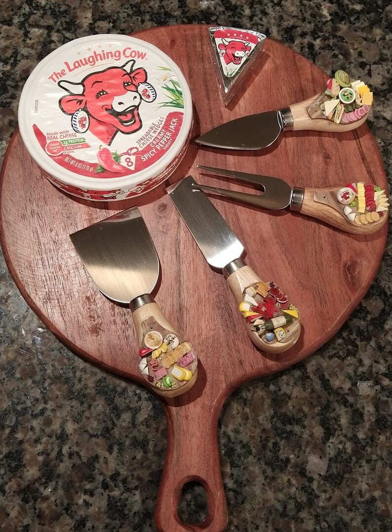 Miniature Charcuterie Board Polymer Clay Food Cheese Board Etsy